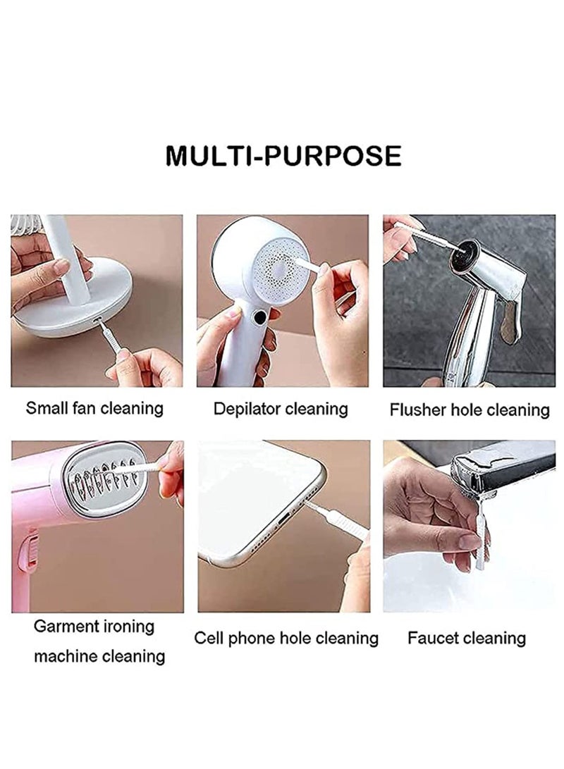 SYOSI 20 Pcs Shower Head Cleaning Brush, Gap Hole Anti-clogging Cleaning Brush, Multifunctional Superfine Cleaning Brush Deep Clean Brush Set - Image 5