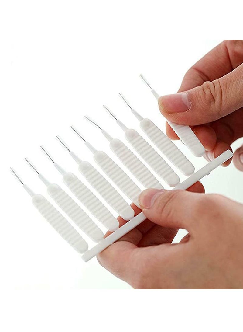 SYOSI 20 Pcs Shower Head Cleaning Brush, Gap Hole Anti-clogging Cleaning Brush, Multifunctional Superfine Cleaning Brush Deep Clean Brush Set - Image 2