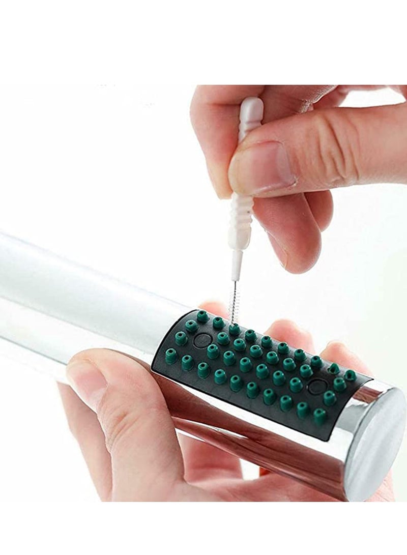 SYOSI 20 Pcs Shower Head Cleaning Brush, Gap Hole Anti-clogging Cleaning Brush, Multifunctional Superfine Cleaning Brush Deep Clean Brush Set - Image 3
