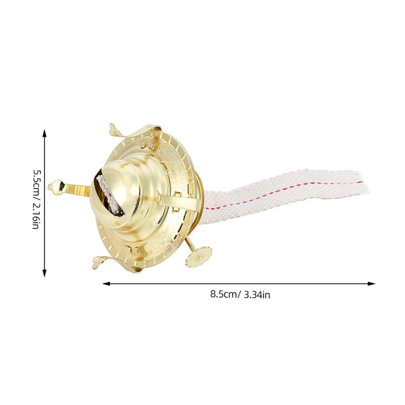 Adjustable Four Claw Metal Burner Head Replacement for Vintage Kerosene Oil Lamp - Image 3