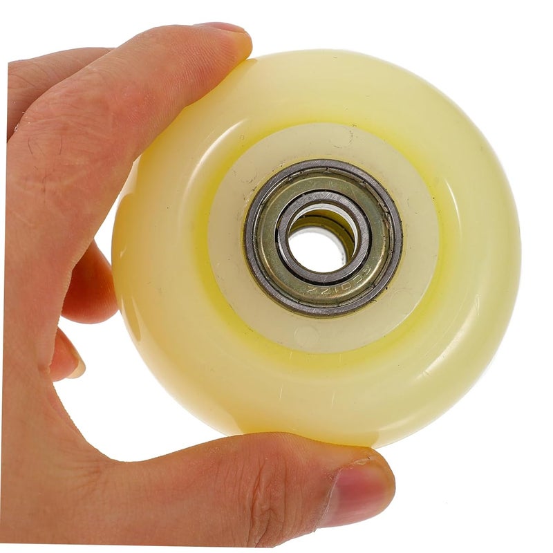 عجلة دليل ثقيلة 3 بوصة صامتة من النايلون بكرة توجيه محمل كروي لعربات اليد والسقالات - Image 5