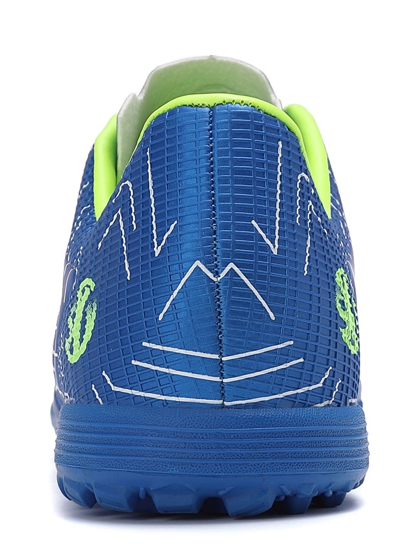 جناح السماء أحذية كرة قدم عشبية للبالغين، خفيفة الوزن مع جزء علوي صناعي متين، رياضية مع نعل خارجي مطاطي للرجال والنساء، أحذية كرة قدم، نعل IC/IN - Image 4