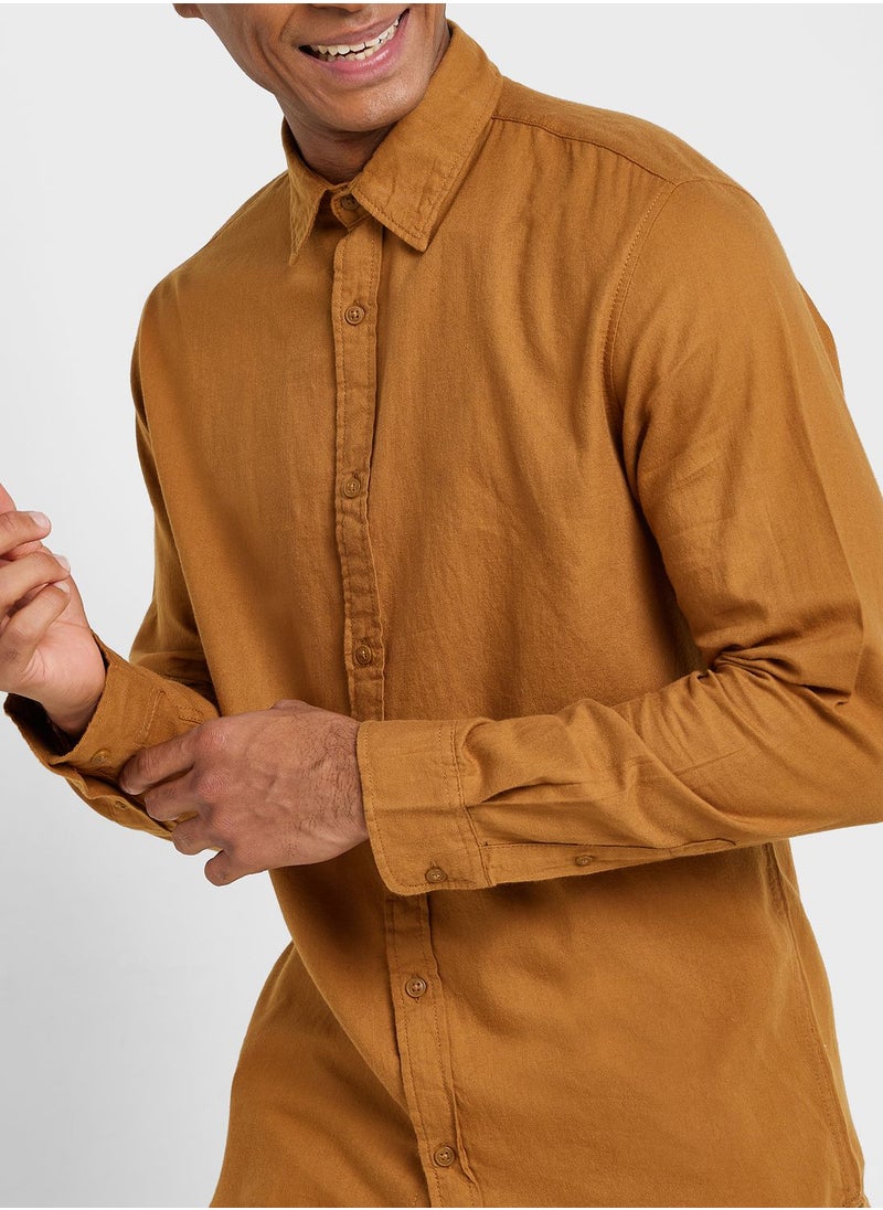 JACK & JONES - Solid Regular Fit Shirt - Image 1