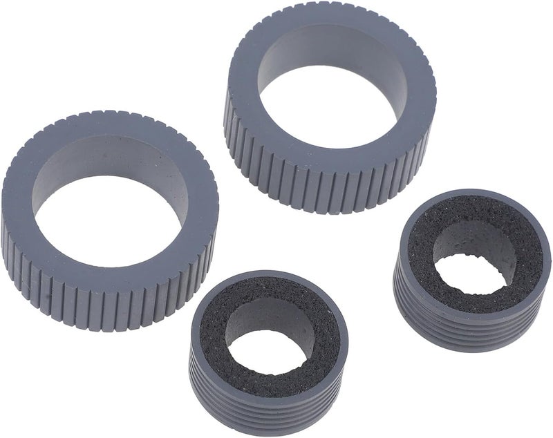 Replaceable parts Kichvoe 4pcs Scanner Pager Sorter Roller Replacement Parts for Compatible Ix1500 Ix1600 Scanner Roller Pager Accessories for Document Scanning Devices All choice modern design - Image 1