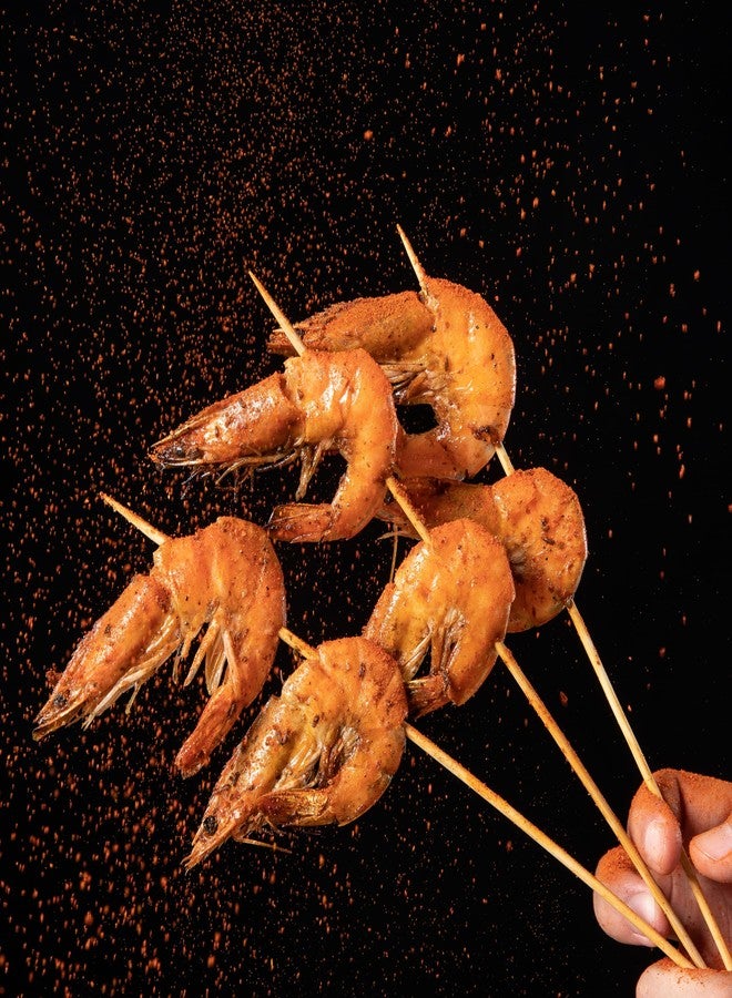 XMZY Bamboo Skewers 8 Inch Wooden Skewers Sticks for Fruit, Kabob, BBQ, Grilling, Yakitori. More Size Choices 10"/12", 100 PCS (8inch X Φ3mm) - Image 4