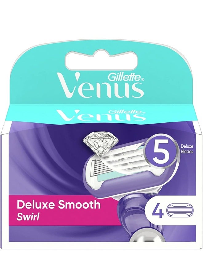 Gillette GILLETTE VENUS DELUXE SMOOTH SWIRL LUBRASTRIP FOR GLIDE WITH A TOUCH OF VITAMIN E  - Image 1