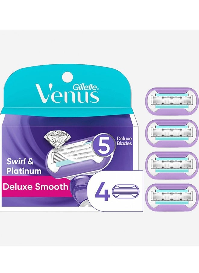 Gillette GILLETTE VENUS DELUXE SMOOTH SWIRL LUBRASTRIP FOR GLIDE WITH A TOUCH OF VITAMIN E  - Image 2