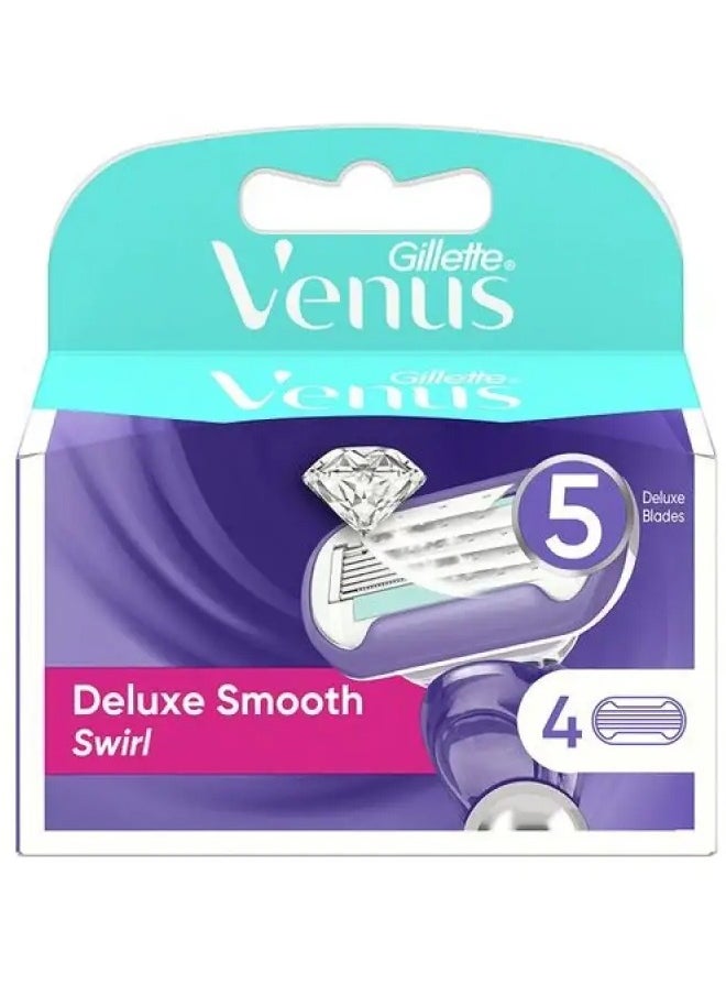 Gillette GILLETTE VENUS DELUXE SMOOTH SWIRL LUBRASTRIP FOR GLIDE WITH A TOUCH OF VITAMIN E  - Image 3