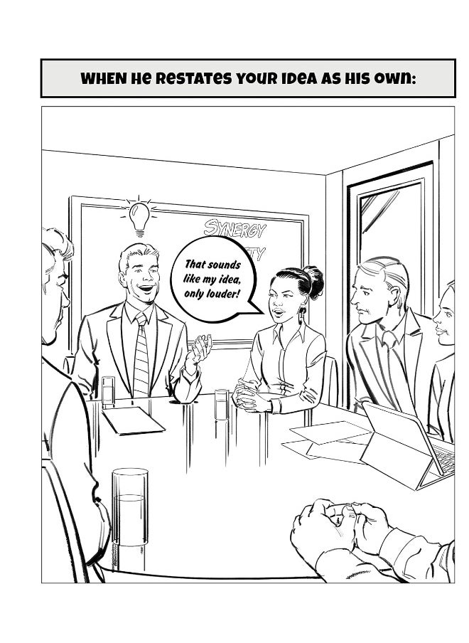 How to Talk So Men Will Listen: A Coloring Book  - Image 3