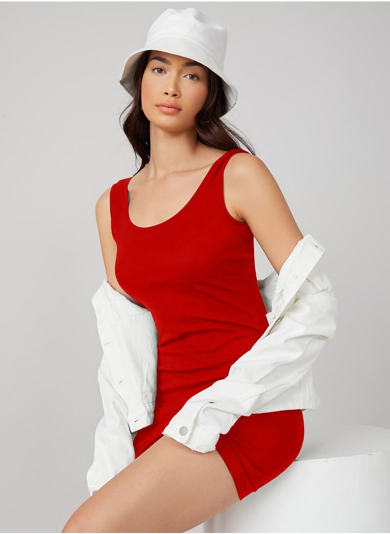 Mesery - Dress Cotton Tank Top - Image 1