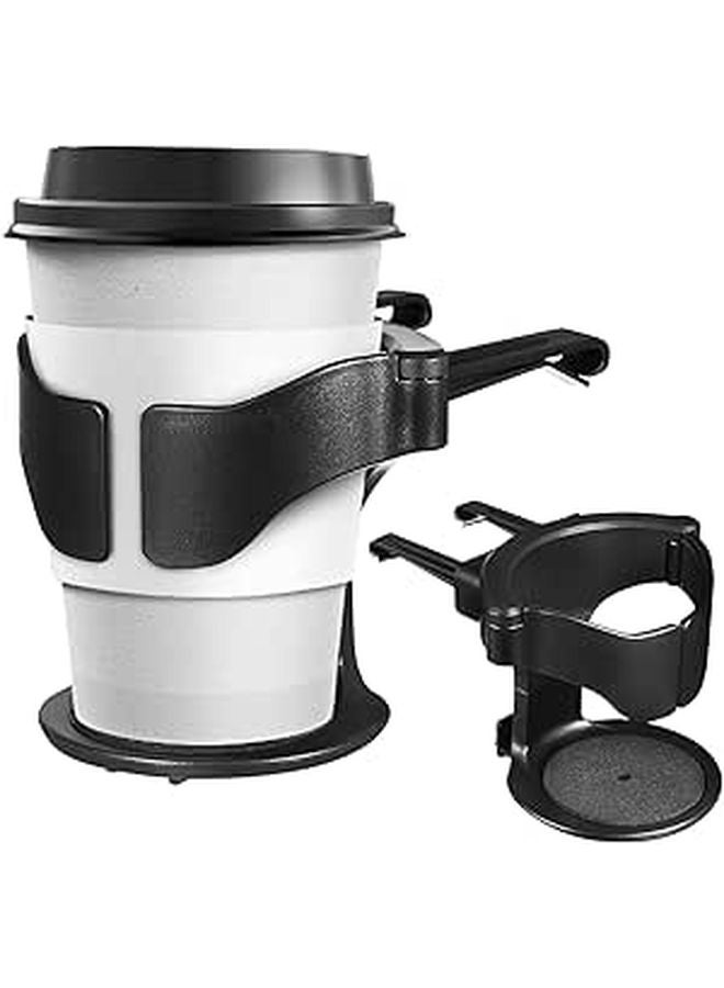 Car AC Vent Cup Holder 2 Pcs Vehicle Drink Bottle Storage Travel Accessories - Image 1