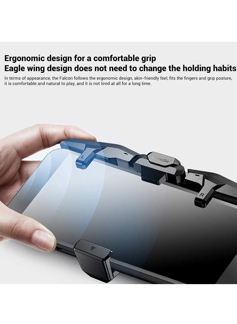JAJEEK GameSir F4 Falcon Mobile Gamepad – Gaming Controller for iOS & Android, Perfect for PUBG and Mobile Games, Enhanced Precision, Comfortable Grip, and Fast Response  - Image 5