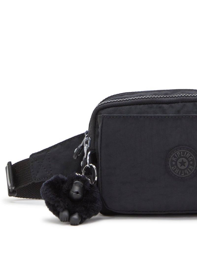 kipling - Classics Abanu Multi Mini 2-in-1 Crossbody and Bum bag Black Noir - Image 1