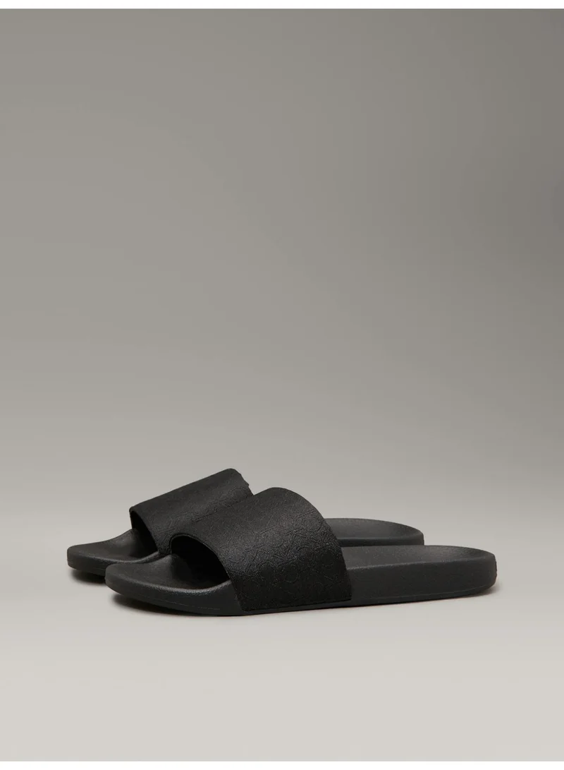 Calvin Klein Logo Jacquard Sliders