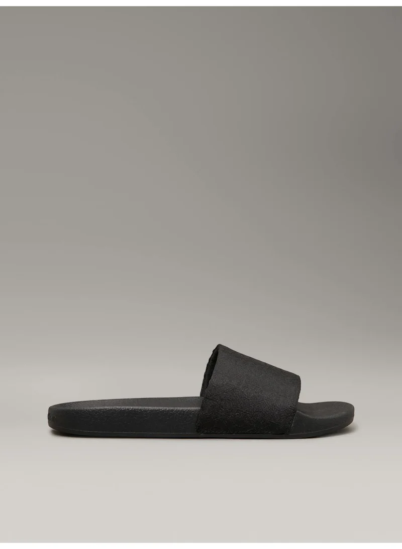 Calvin Klein Logo Jacquard Sliders
