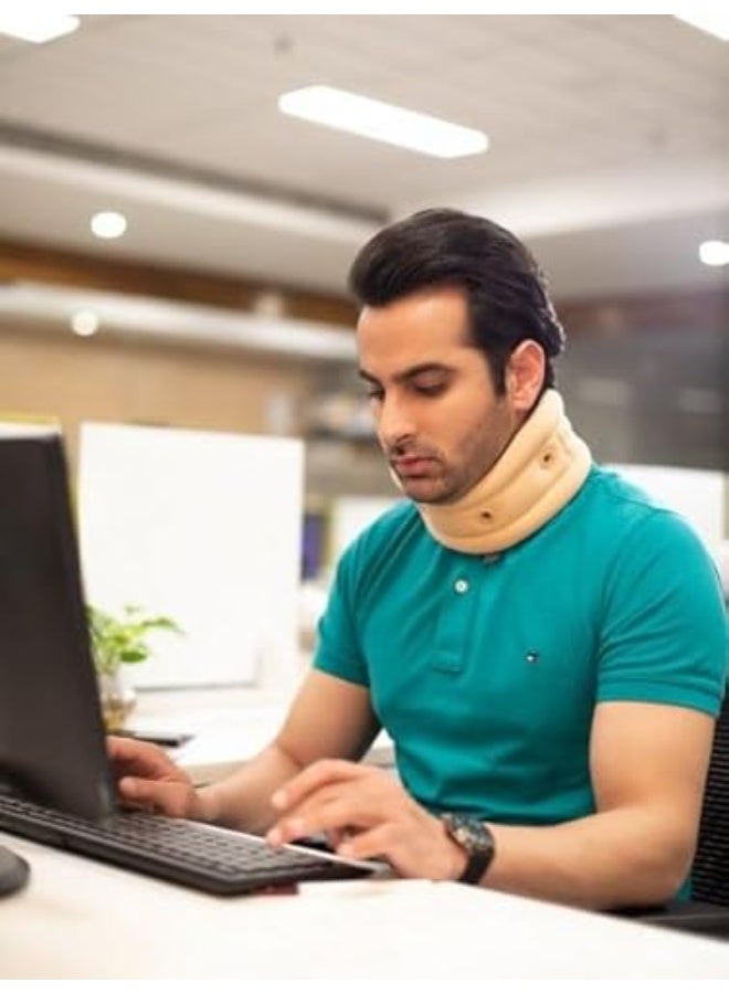 Soft Medical Neck Support Collar - Gentle Stabilization & Superior Comfort - Ideal for Tension Relief & Daily Use - Image 2