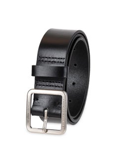 Levi's Women'S Casual Square Center Bar Buckle Belt Black Elevated Medium  - Image 2