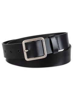 Levi's Women'S Casual Square Center Bar Buckle Belt Black Elevated Medium  - Image 1