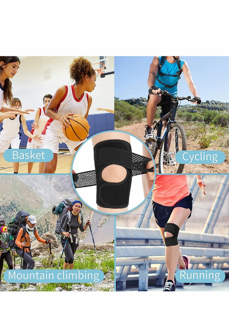 Excefore Knee Brace with Side Stabilizers Relieve Meniscal Tear Knee Pain ACL MCL Arthritis,Joint Pain Relief, Breathable Adjustable Knee Support Suitable for Sports Injuries (Right - L) - Image 5