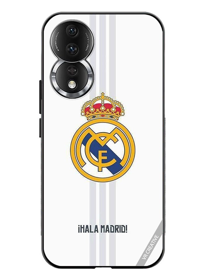 VR CREATIVE غطاء حماية لهاتف Honor 80 بتصميم مدريد متعدد الألوان - Image 1