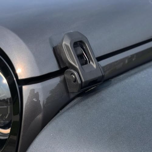Wocch JL OEM Hood Latches for Jeep Wrangler JK JKU JL JLU & Gladiator JT 2007-2026, Hood Lock Catch Latches Replacement Accessories, 1 Pair - Image 1