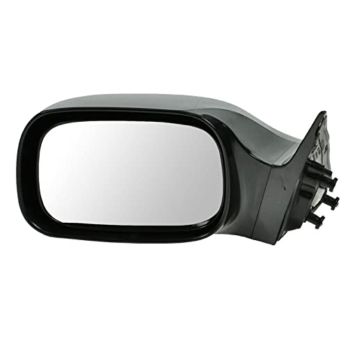 TRQ 2 Piece Driver and Passenger Side Mirror Assembly Set Electric Adjustment Non-Heated No Memory Black Compatible with 2005-2010 Toyota Avalon XL Without Nav TO1320225 TO1320235 TO1321225 TO1321235 - Image 5