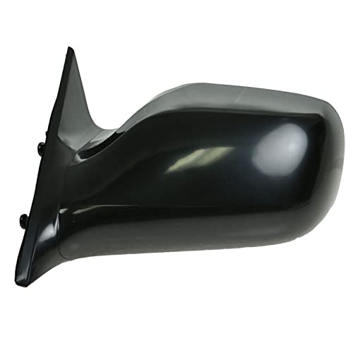 TRQ 2 Piece Driver and Passenger Side Mirror Assembly Set Electric Adjustment Non-Heated No Memory Black Compatible with 2005-2010 Toyota Avalon XL Without Nav TO1320225 TO1320235 TO1321225 TO1321235 - Image 4