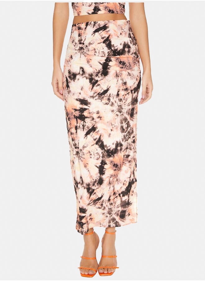FOREVER 21 Tie-Dye Tube Top & Maxi Skirt Set  - Image 5