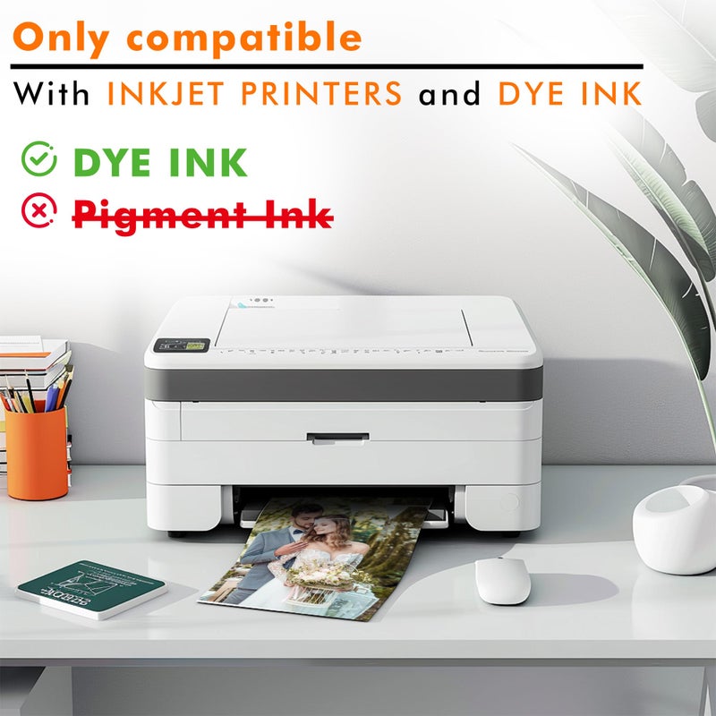 KOALA PAPER Koala Thick Photo Paper 8.5x11 Inches Heavyweight Double Sided High Glossy 100 Sheets 260gsm only Compatible with Inkjet Printer - Image 3