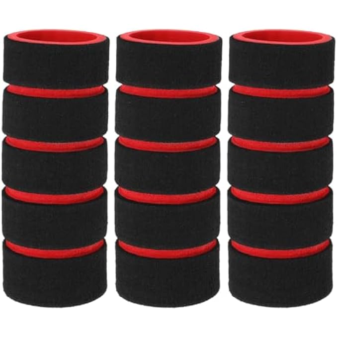 rayihni 3Pcs Pull Up Bar Doorway Barbell Pad Pull-Up Bars Door Frame Weight Grips Grip Tape Gym Anti-Slip Workout Fat Hand Handles Equipment Covers Silicone Fitness Protector Rubber Pads Protective - Image 2