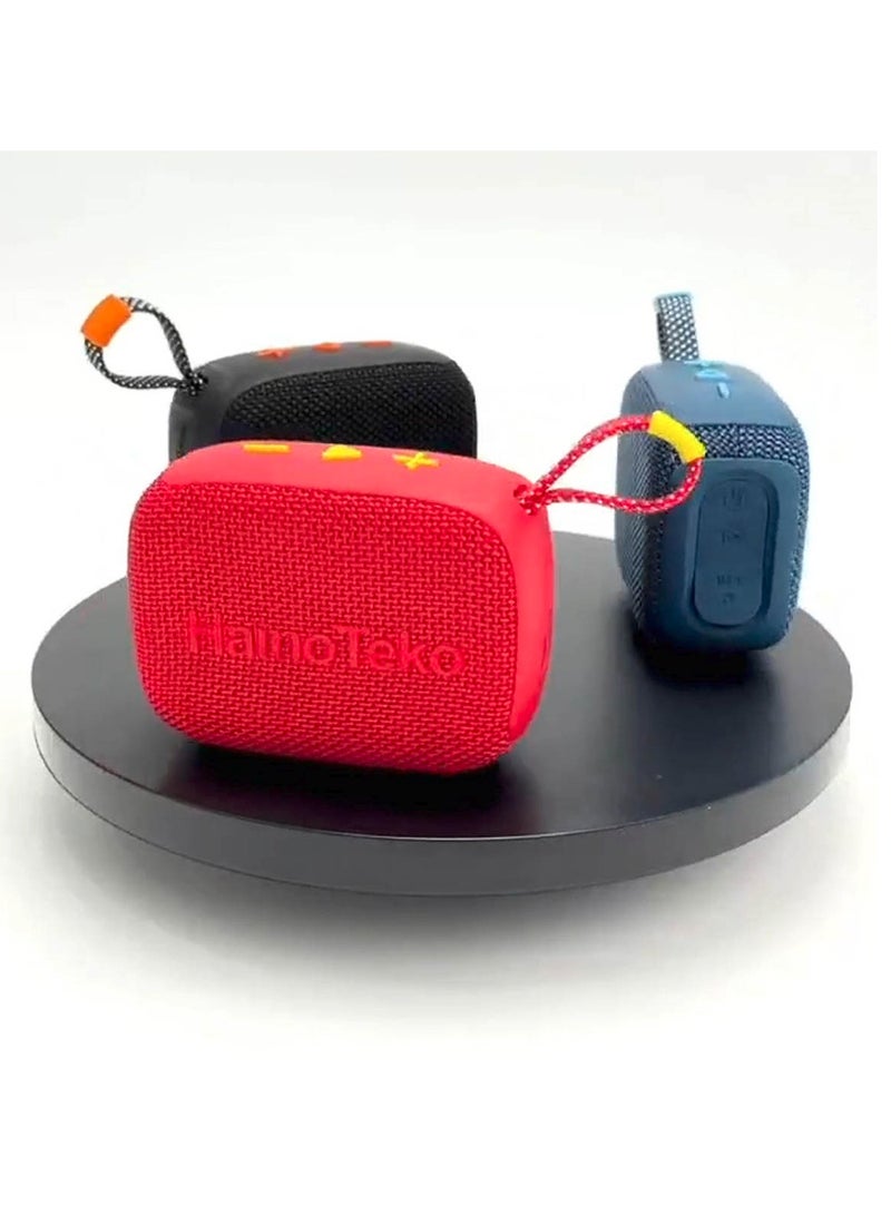 Haino Teko Haino Teko Germany GO 4 Portable Mini Bluetooth Wireless Speaker For Indoor and Outdoor Red  - Image 1