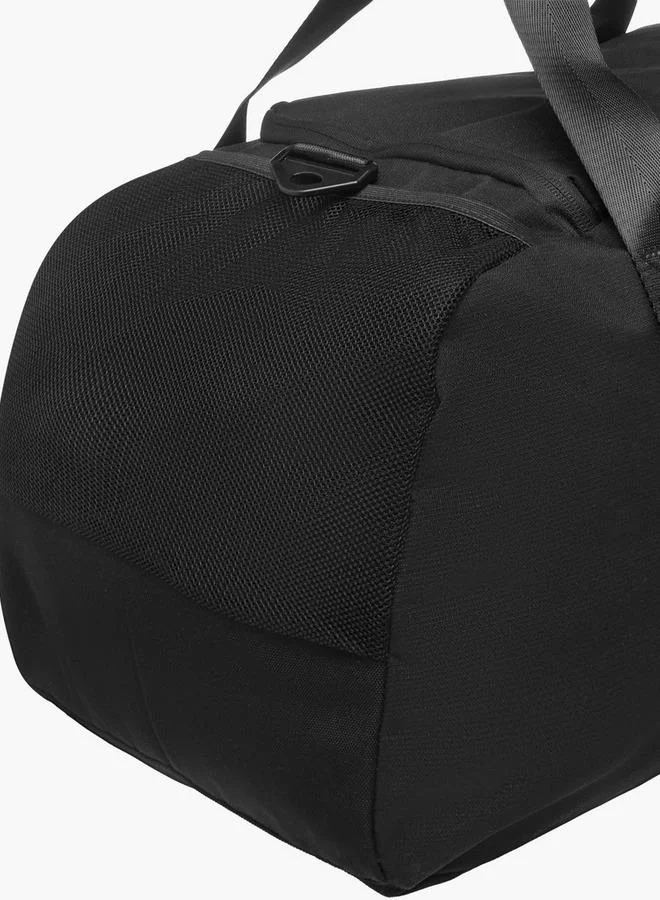 Kappa Black Logo Print Duffle Bag with Detachable Strap  | Best Price UAE