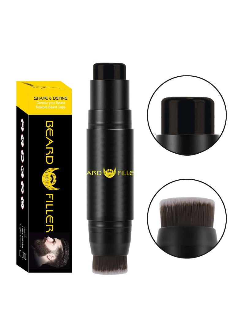 Generic 2-in-1 Waterproof Beard Filling Pen  - Image 1