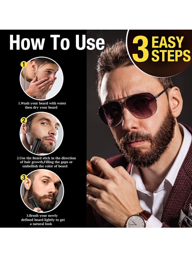 Generic 2-in-1 Waterproof Beard Filling Pen  - Image 3
