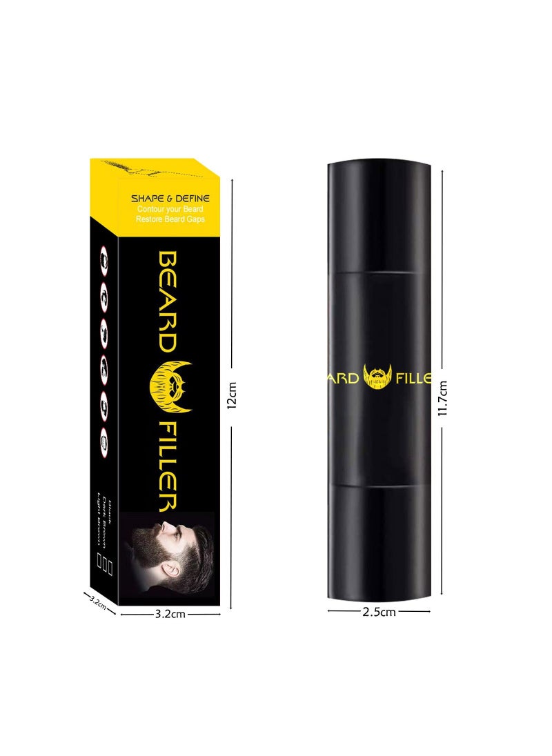 Generic - 2-in-1 Waterproof Beard Filling Pen - Image 1