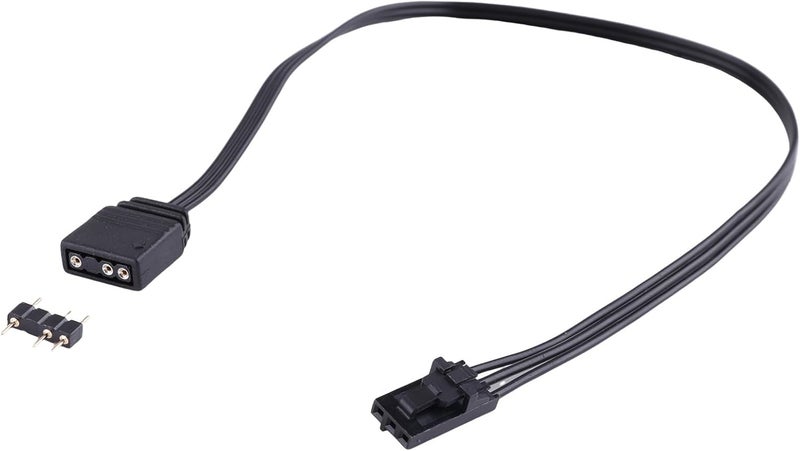 كابل محول لوحدة تحكم Corsairs QL LL120 ICUE RGB إلى ARGB Expanion Lighting، قابل للتعديل - Image 4