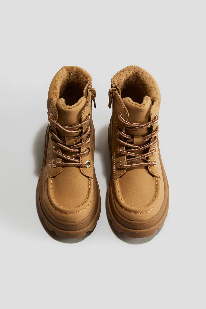 H&M Lace-Up Boots