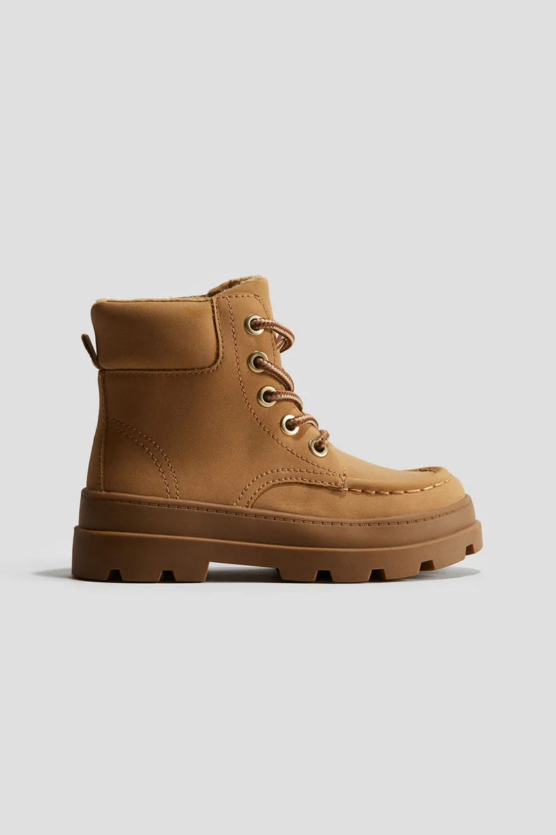 H&M Lace-Up Boots