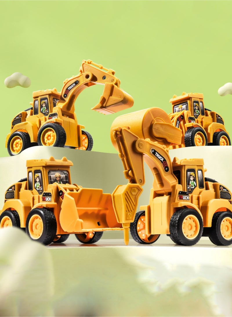 اعاره ألعاب بناء للأولاد بعمر 2 3 4 5 6 سنوات فأكثر، أطفال صغار، بنات، صندوق رمل، حفارة، شاحنات بناء، ألعاب شاحنات، مركبات، جرافة، مدحلة طرق، هدايا للأولاد - Image 2