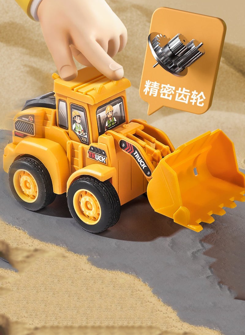 اعاره ألعاب بناء للأولاد بعمر 2 3 4 5 6 سنوات فأكثر، أطفال صغار، بنات، صندوق رمل، حفارة، شاحنات بناء، ألعاب شاحنات، مركبات، جرافة، مدحلة طرق، هدايا للأولاد - Image 4