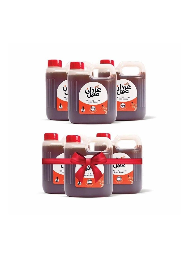Azran honey Premium Sidr honey offer: 3 kg for you + 3 kg for us = 6 kg of natural Sidr honey. Honey for healing and daily use. - Image 2
