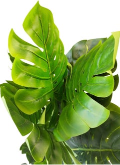 Garden Oasis Landscaping Monstera Deliciosa Faux Real Touch High Simulation Artificial Tropical (Swiss Cheese) Plant Home and Floor Décor , 160 cm  - Image 4