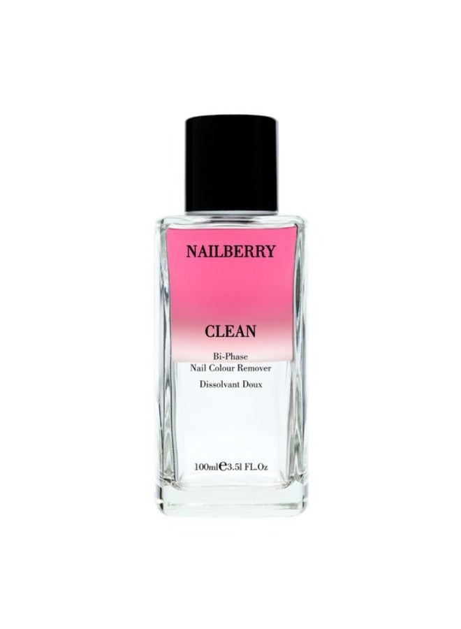 Nailberry Clean Bi-Phase Nail Colour Remover  100ML - Image 1
