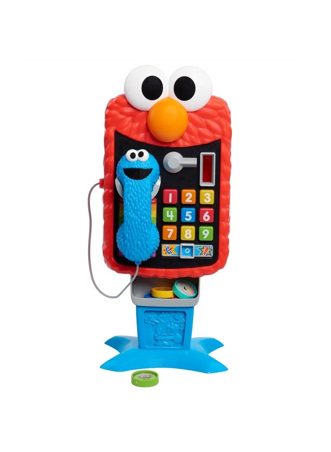 Just Play هاتف اللعب إلمو من شارع السمسم 17.5 بوصة، تعليم وتعلم، ألعاب أطفال للأعمار من 2 سنة فما فوق من جاست بلاي - Image 1