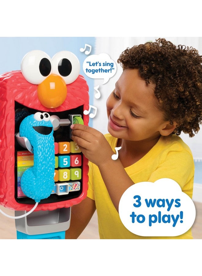 Just Play هاتف اللعب إلمو من شارع السمسم 17.5 بوصة، تعليم وتعلم، ألعاب أطفال للأعمار من 2 سنة فما فوق من جاست بلاي - Image 2