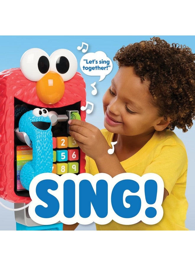 Just Play هاتف اللعب إلمو من شارع السمسم 17.5 بوصة، تعليم وتعلم، ألعاب أطفال للأعمار من 2 سنة فما فوق من جاست بلاي - Image 4