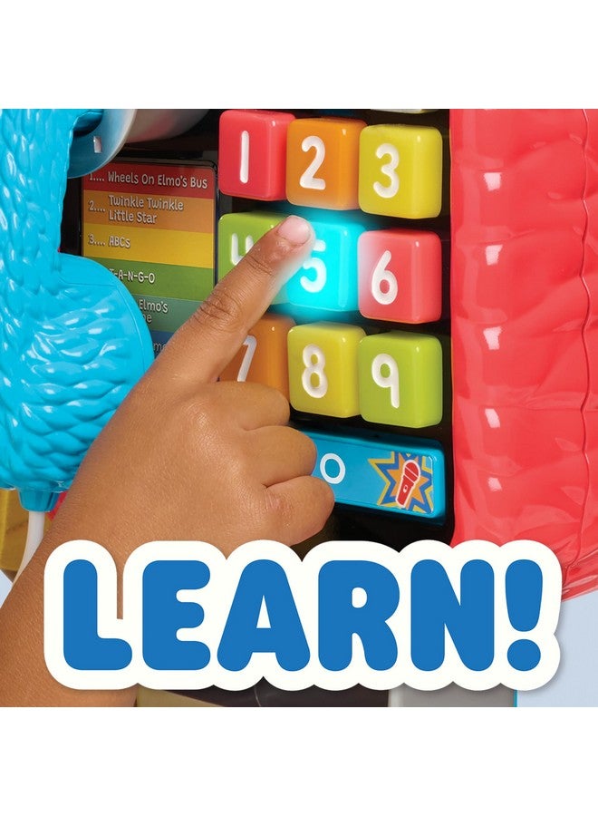 Just Play هاتف اللعب إلمو من شارع السمسم 17.5 بوصة، تعليم وتعلم، ألعاب أطفال للأعمار من 2 سنة فما فوق من جاست بلاي - Image 5