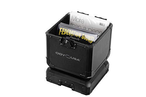 Odyssey Cases 7″ Vinyl/Utility Black Krom™ Case Holds 60 Records - Image 5