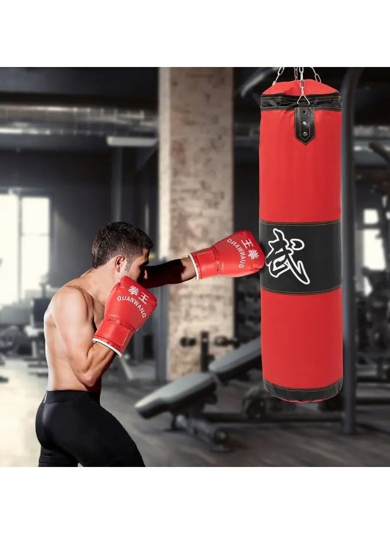 SportQ - Durable Professional Punching Bag - Premium Quality Imported Sandbag, Punching Bag (Filling) Hanging Punching Bag, Fitness Sandbags for Kickboxing Training Home Gym - Image 1