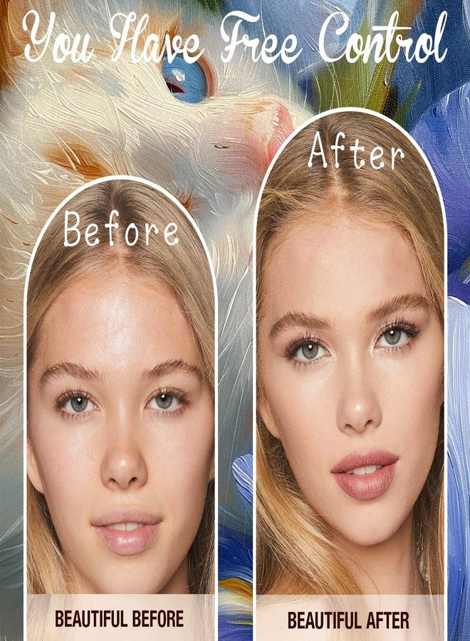 BERSHNOR Self Adhesive Fox Eye Lash Clusters for Cat Eye, Press On Eyelashes No Glue Needed, Self Stick Cat Fake Lashes Glue-Free - Image 3